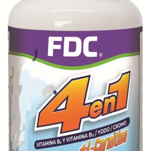 4 en 1 + L-Carnitina 60 Comp FDC