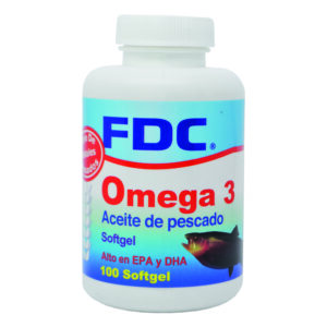 Aceite de pescado (Omega 3) 100 Cápsulas FDC