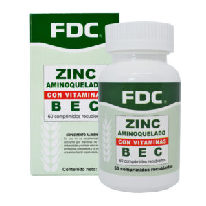 Zinc + VIT. B E C  60 Comprimidos FDC