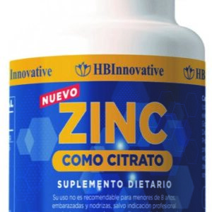 Zinc CITRATO 60 Comprimidos.FDC