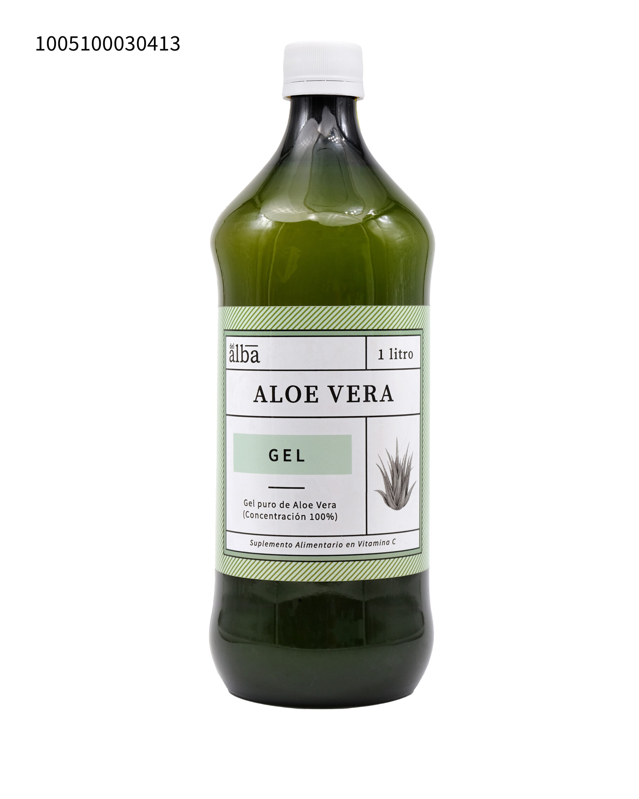 Aloe Vera Gel - 1 litro (Vegano) Apicola del alba