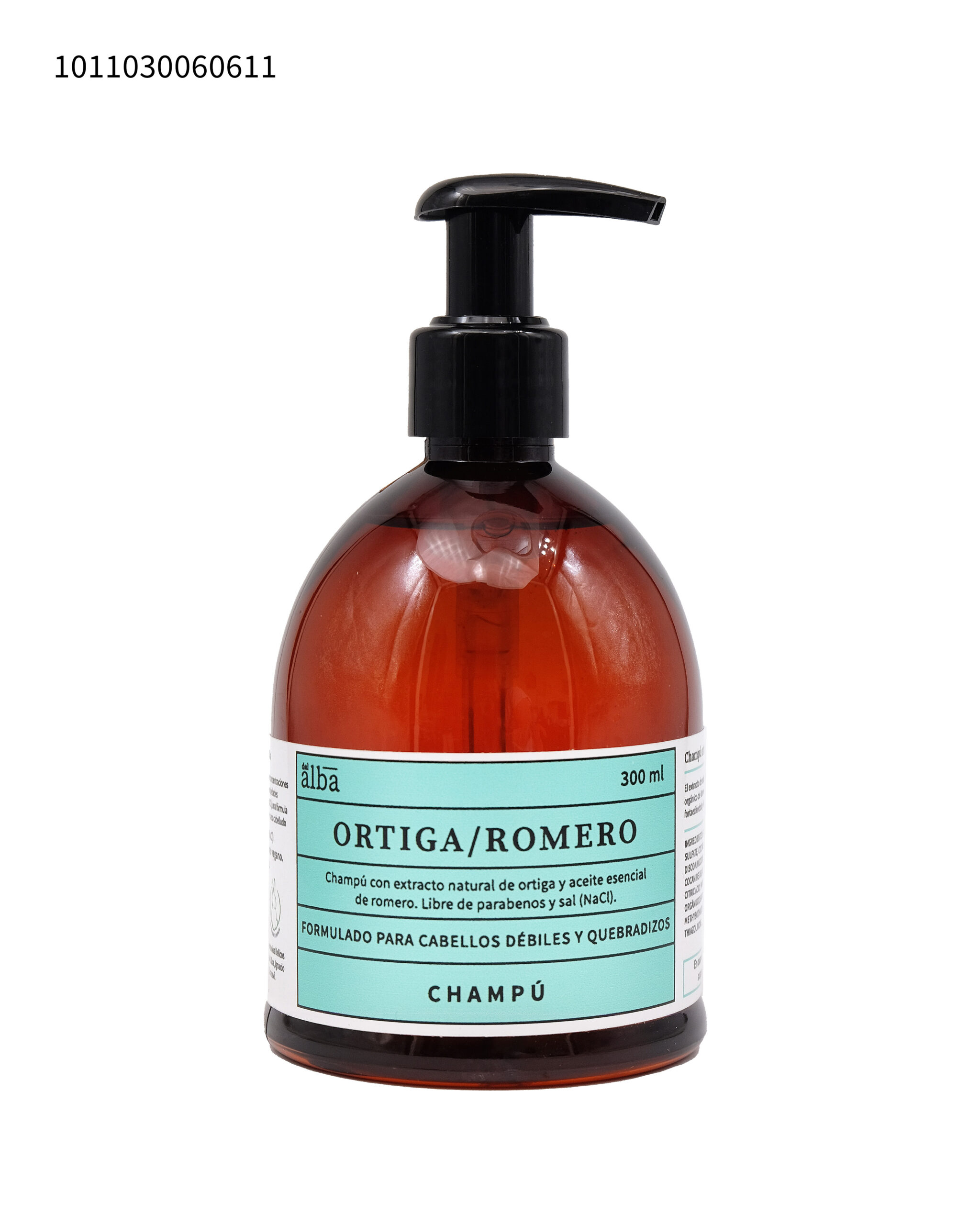 Champú Ortiga / Romero - 300 ml (Vegano) Apicola del alba