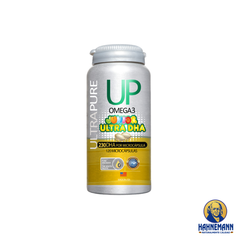 Omega up junior ultra dha 120 microcápsulas New science
