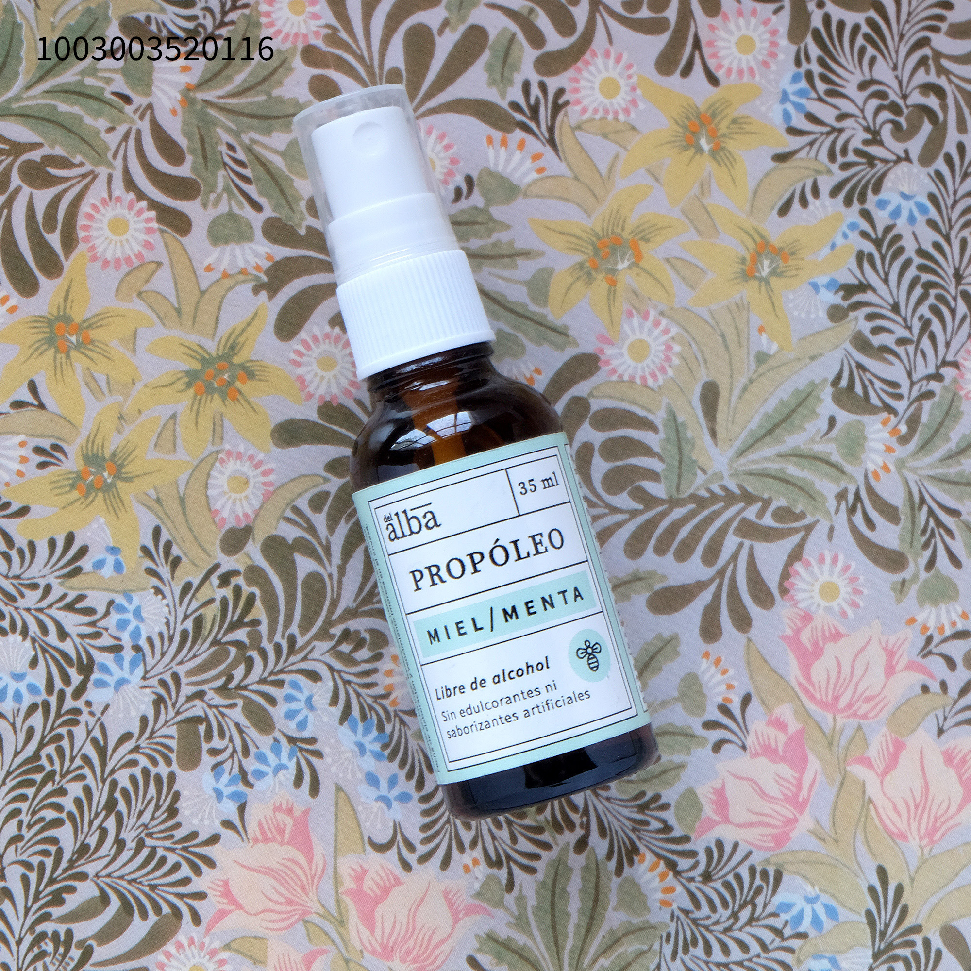 Spray Propoleo miel/menta 30cc Apicola del alba