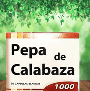 Aceite pepa calabaza 1000mg 30 caps ximena polanco