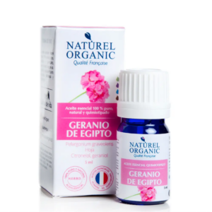 Aceite ESENCIAL  NATUREL 5 ml - GERANIO de EGIPTO