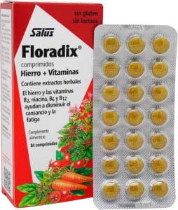 FLORADIX 84 Hierro+Vitaminas 84Compr