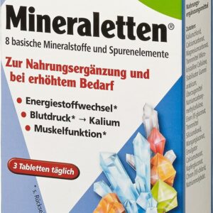 MINERALETTEN 60Tabs