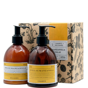 Pack Shampoo+Balsamo MANAZANILLA+QUILLAY