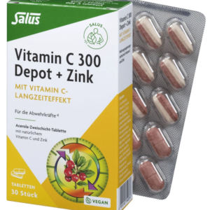 Vitamina C-300 Depot + ZINC 30Tabs